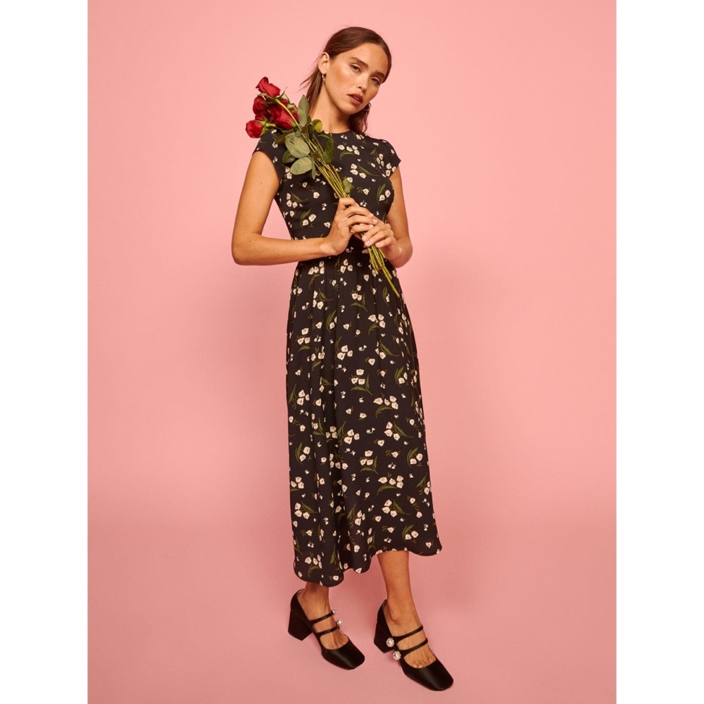 Reformation Rylie Dress in giada, size 0